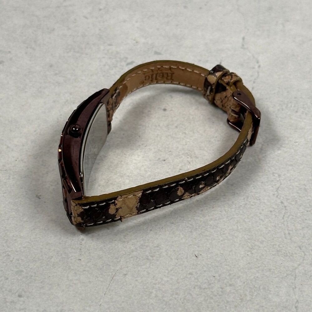 Fossil Relic Watch Womens Brown Baguette Crystal … - image 5